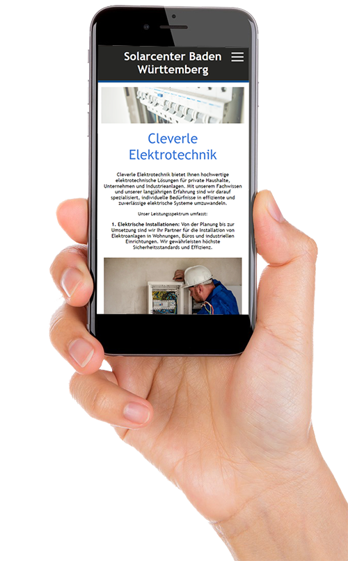 Website Elektrotechnik