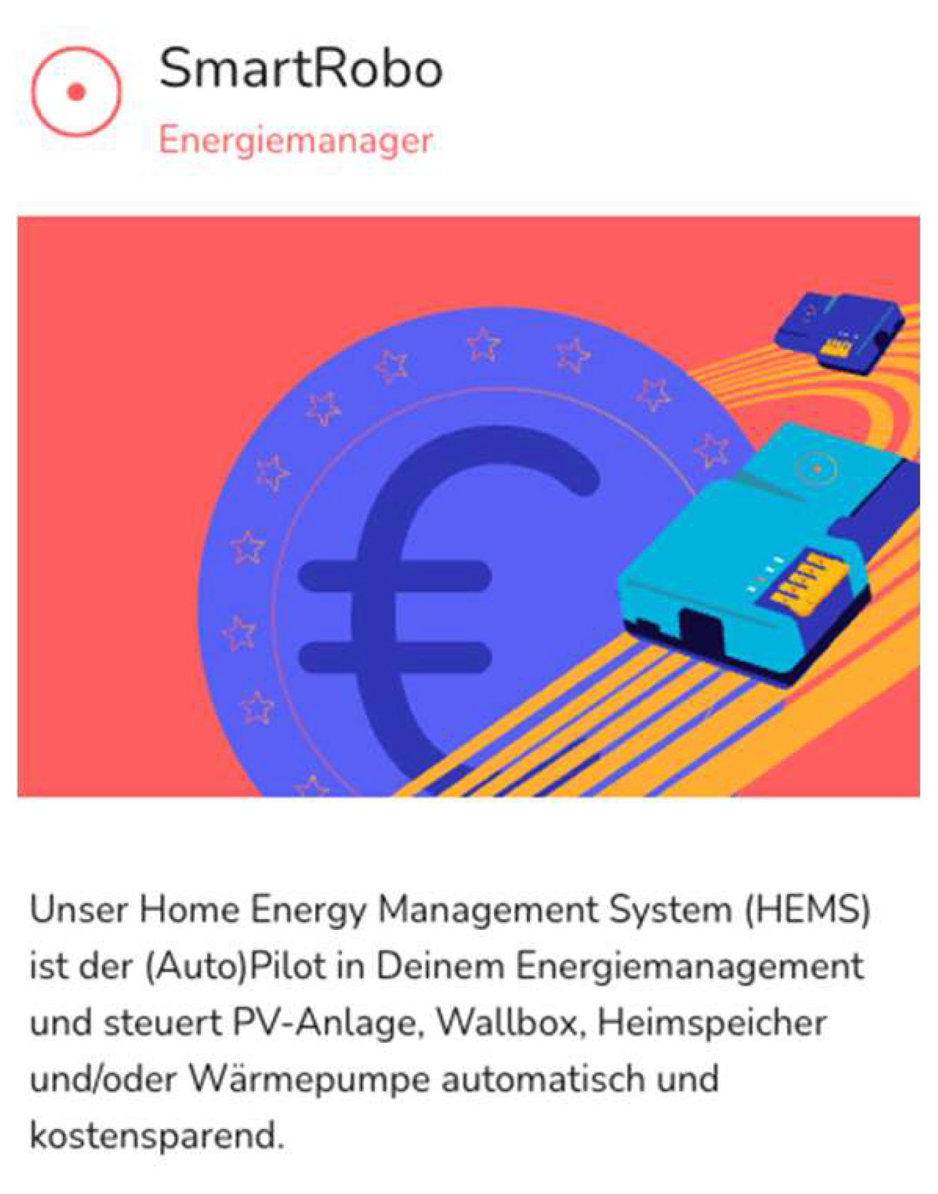 hand-2 Energiemanagementsystem aus einer Hand